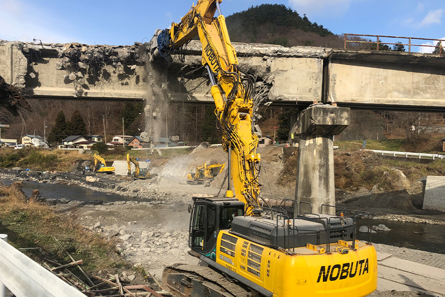 橋の解体1
